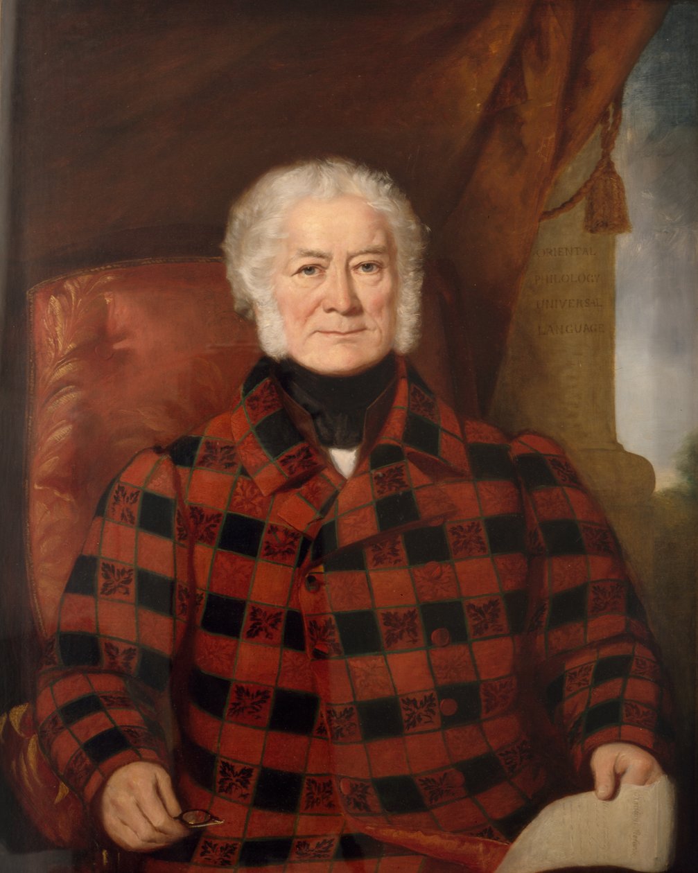 Dr. John Borthwick Gilchrist (1759–1841) (olaj, vászon) alkotó: Blanconi Blanconi