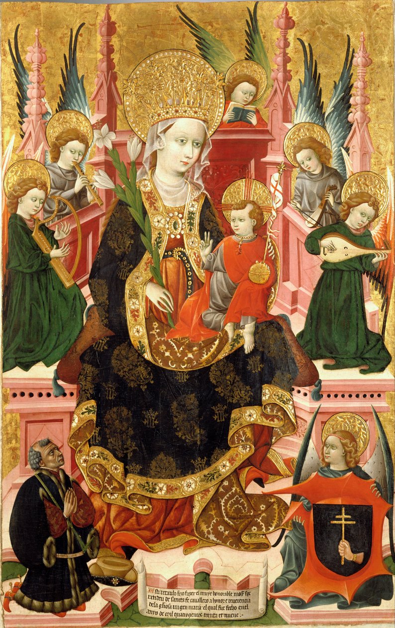 Mosén Esperandeu de Santa Fe szűz alkotó: Blasco de Granen