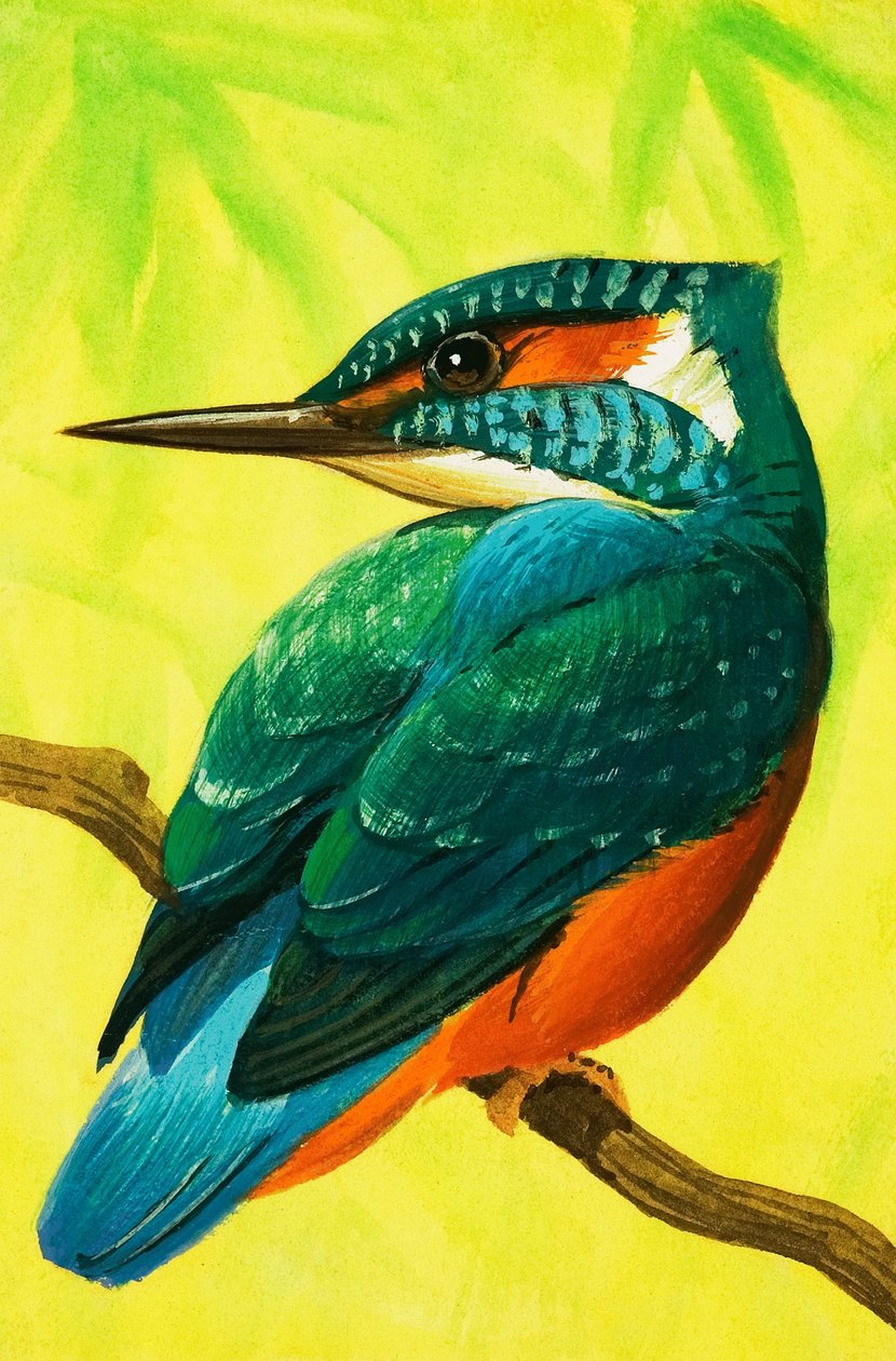 Jégmadár. alkotó: Bob Hersey