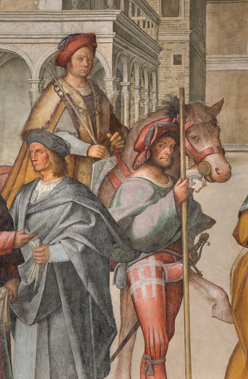 Központi hajó, első északi szakasz, Szent Joachim és Sant