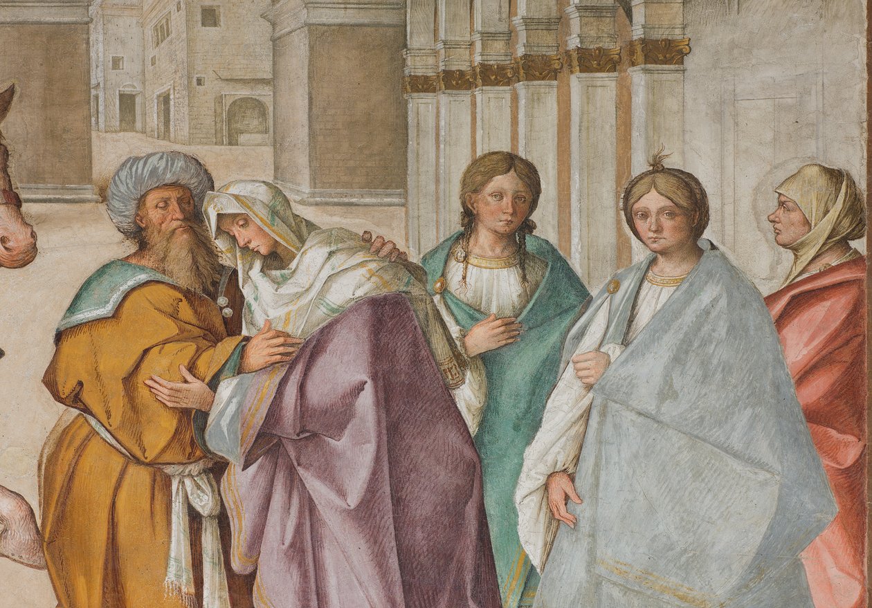 Központi hajó, első északi szakasz, Szent Joachim és Sant