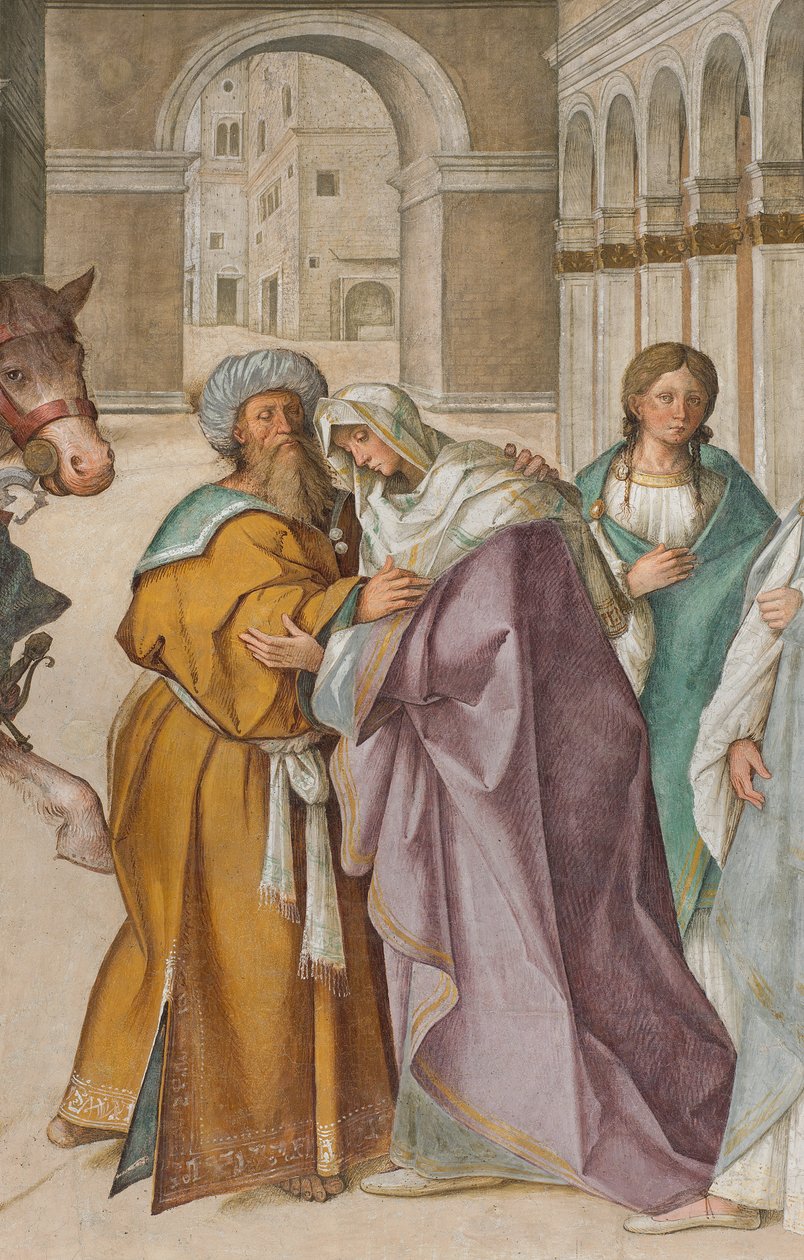 Központi hajó, első északi szakasz, Szent Joachim és Sant