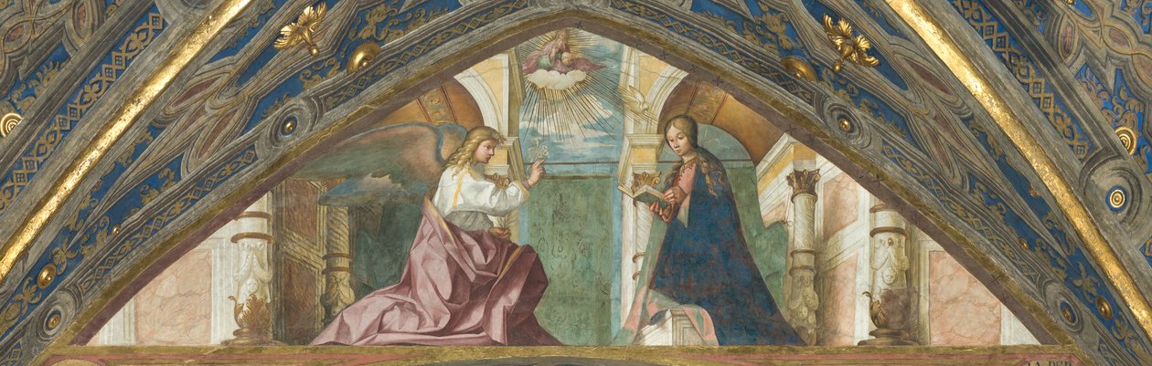Szoprán, Boccaccio Boccaccino, Angyali üdvözlet 1506-07 alkotó: Boccaccio Boccaccino