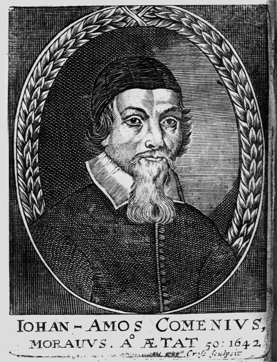 Johan Amos Comenius, 1642 alkotó: Bohemian School