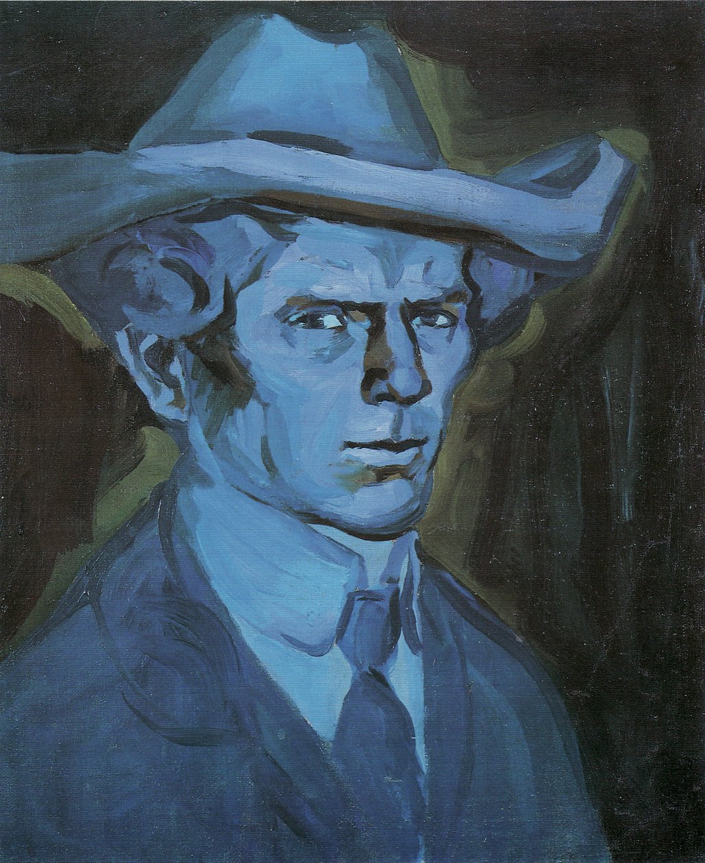 Önarckép, 1909 alkotó: Bohumil Kubišta