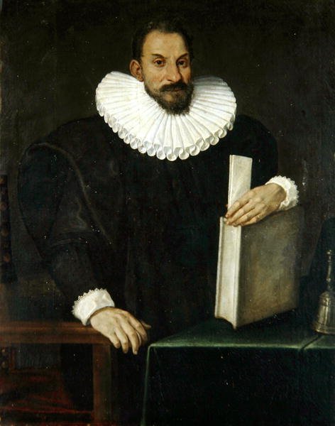 Egy úriember portréja, Filippo Massini (1559-1617) 1690 körül (olaj, vászon) alkotó: Bolognese School