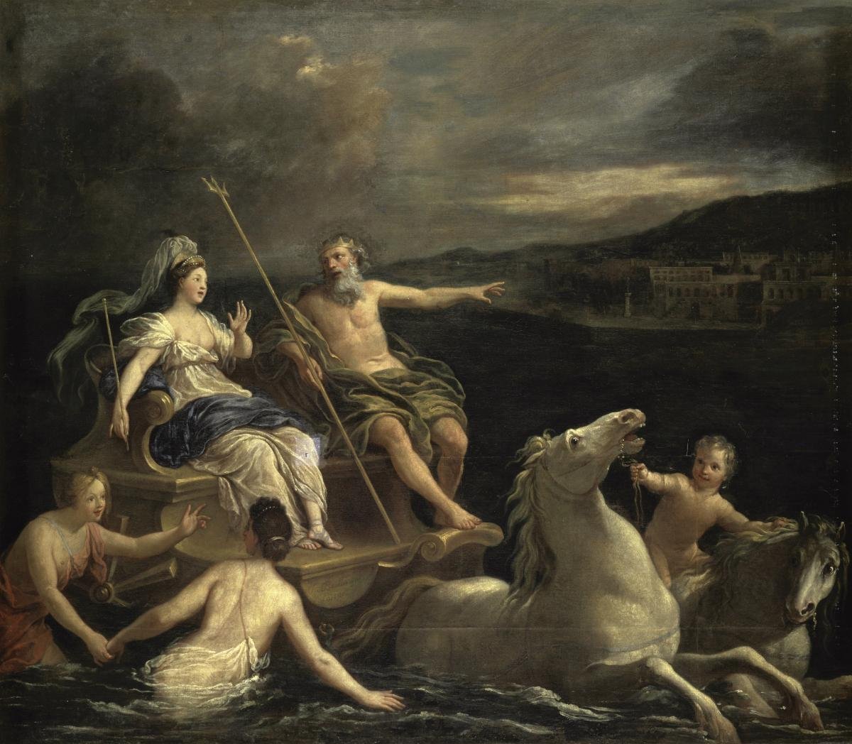 A Neptunusz diadala alkotó: Bon Boullogne