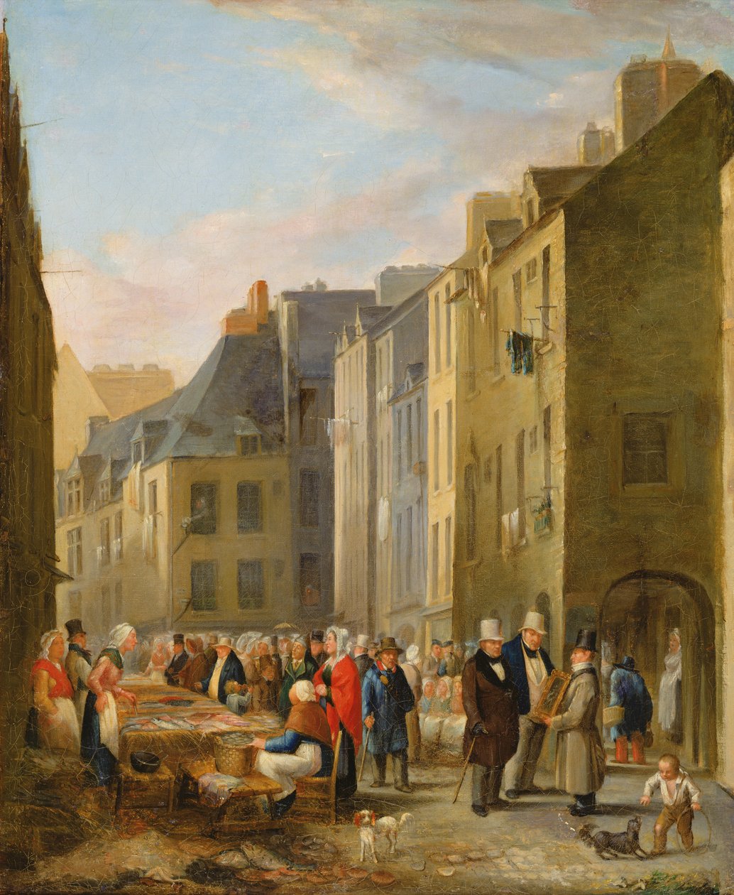 A cherbourg-i halpiac, 1830-40 alkotó: Bon Dumouchel