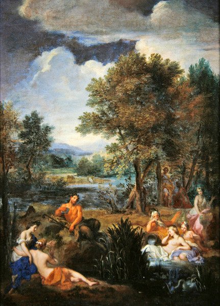 Pan és Syrinx alkotó: Bon de Boulogne