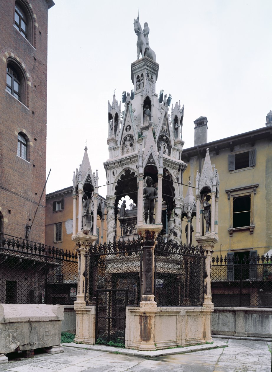 Cansignorio Della Scala (1340-75) síremléke alkotó: Bonino da Campione