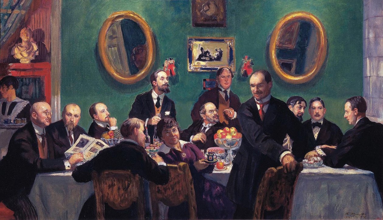 n alkotó: Boris Mikhailovich Kustodiev