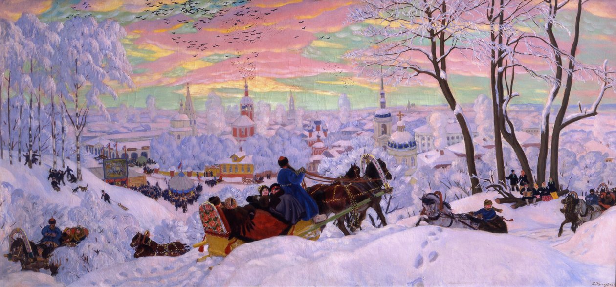Lerék alkotó: Boris Mikhailovich Kustodiev