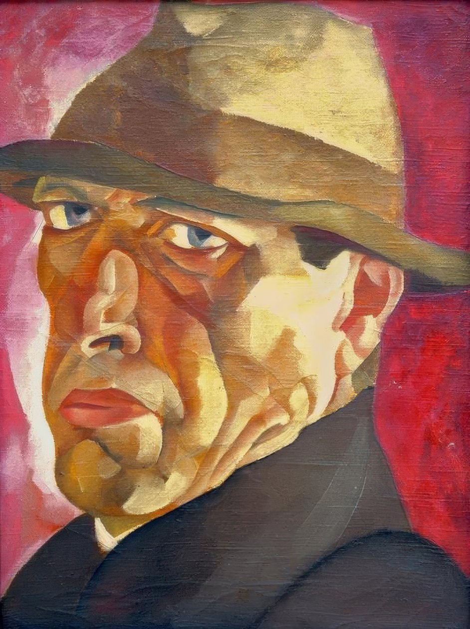 Önarckép alkotó: Boris D. Grigorjew