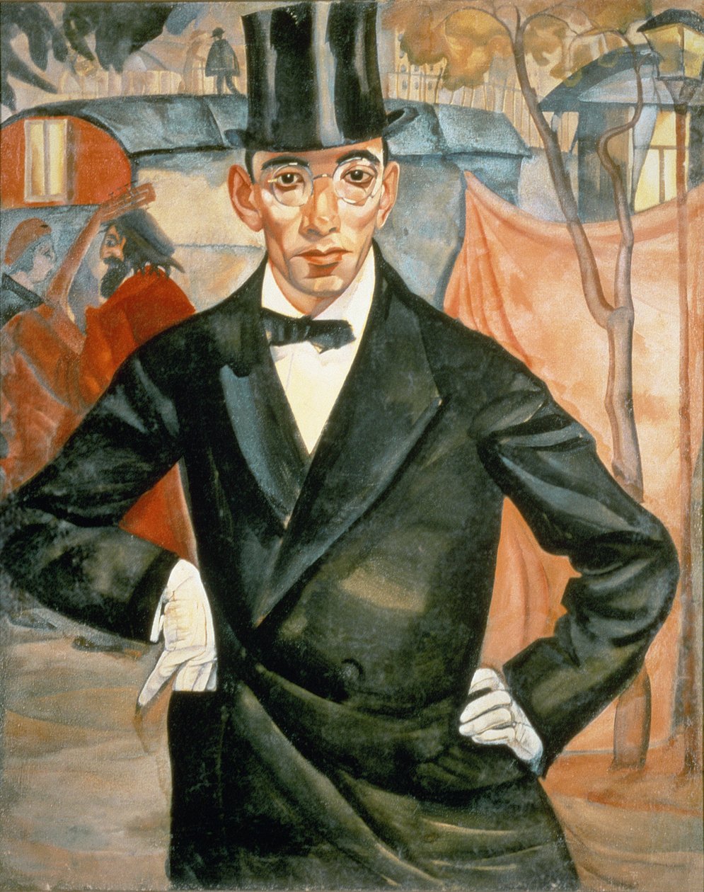 Sherling portréja az „Oroszország arca” című portréciklusból, 1900 alkotó: Boris Dmitrievich Grigoriev