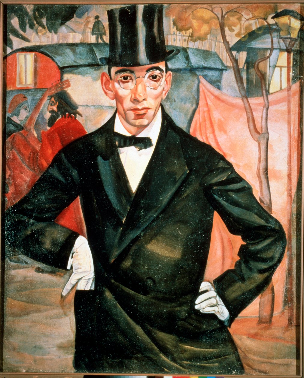 Miron Sherling művész és fotós portréja alkotó: Boris Dmitrievich Grigoriev