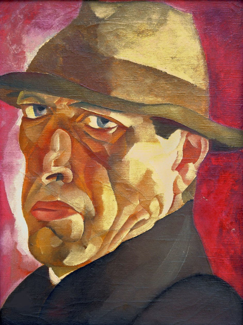Önarckép, c. 1920. alkotó: Boris Dmitryevich Grigoriev
