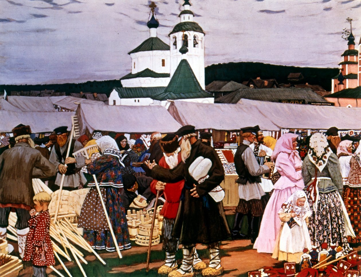 Becsületes alkotó: Boris Mikhailovich Kustodiev