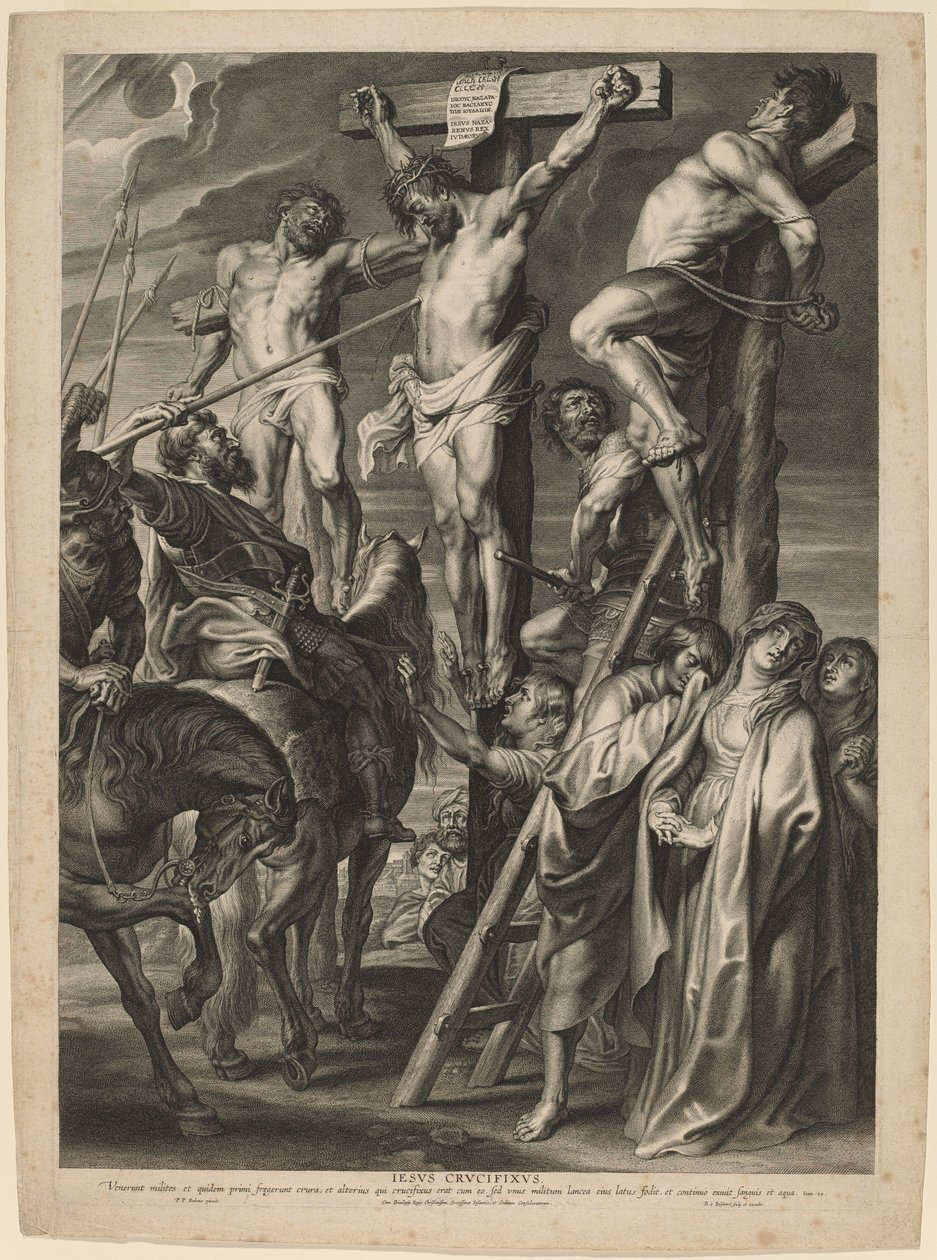 A Lándzsacsapás alkotó: Boëtius Adams Bolswert after Sir Peter Paul Rubens