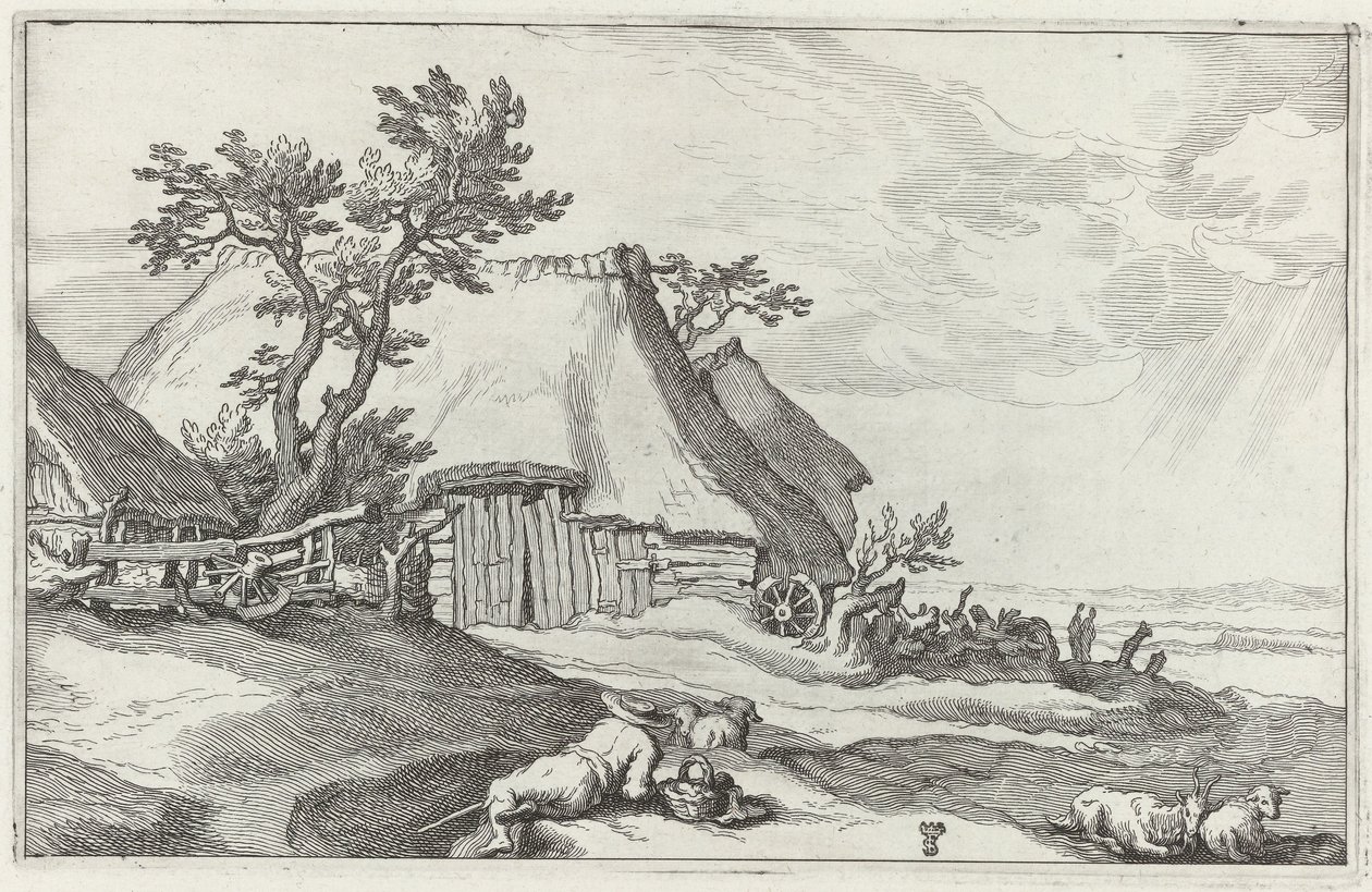 Táj farm alkotó: Boëtius Adamsz. Bolswert