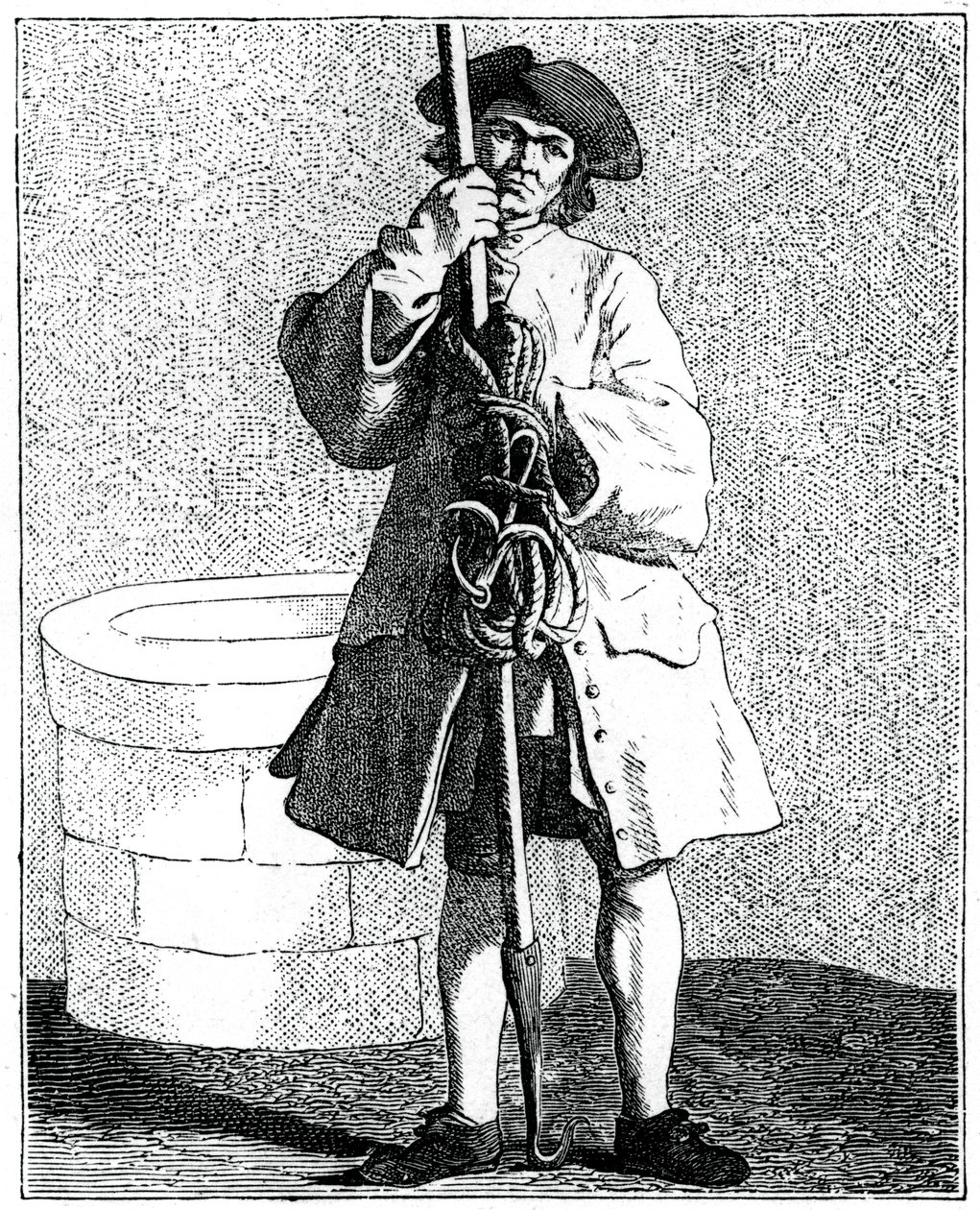 Egy kúttisztító, 1737-1742. alkotó: Bouchardon