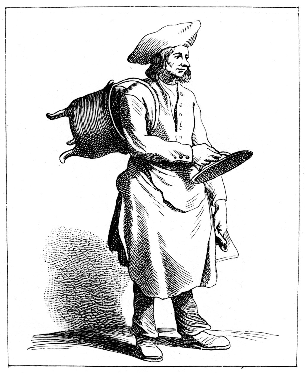 Egy Auvergnat Tinker, 1737-1742. alkotó: Bouchardon