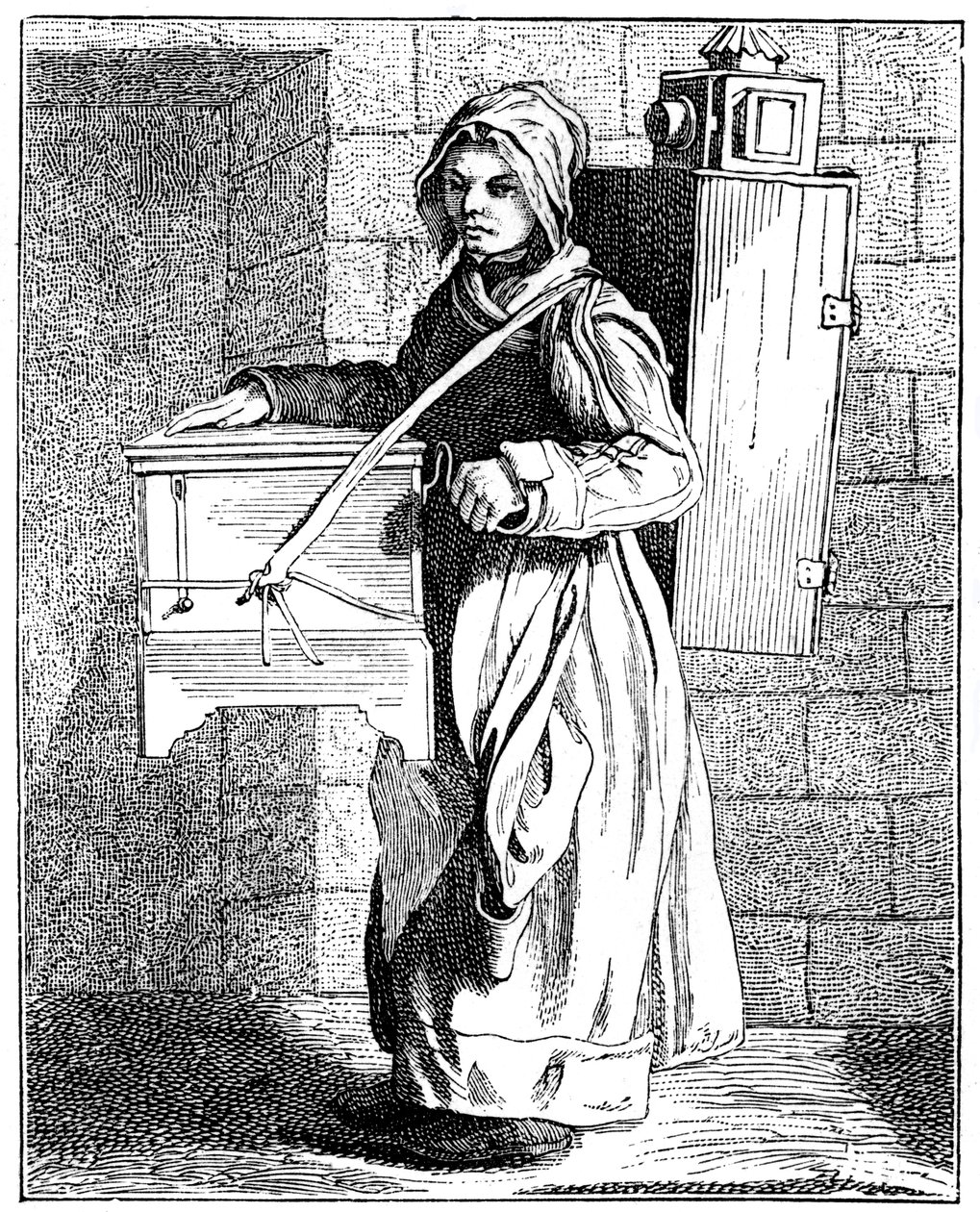 Az orgonajátékos, 1737-1742. alkotó: Bouchardon