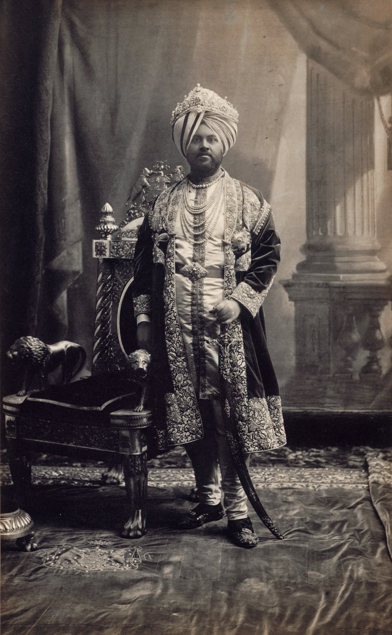 Kapurthalai Jagatjit Singh maharadzsa, 1903 körül (albumin nyomat) alkotó: Bourne & Shepherd