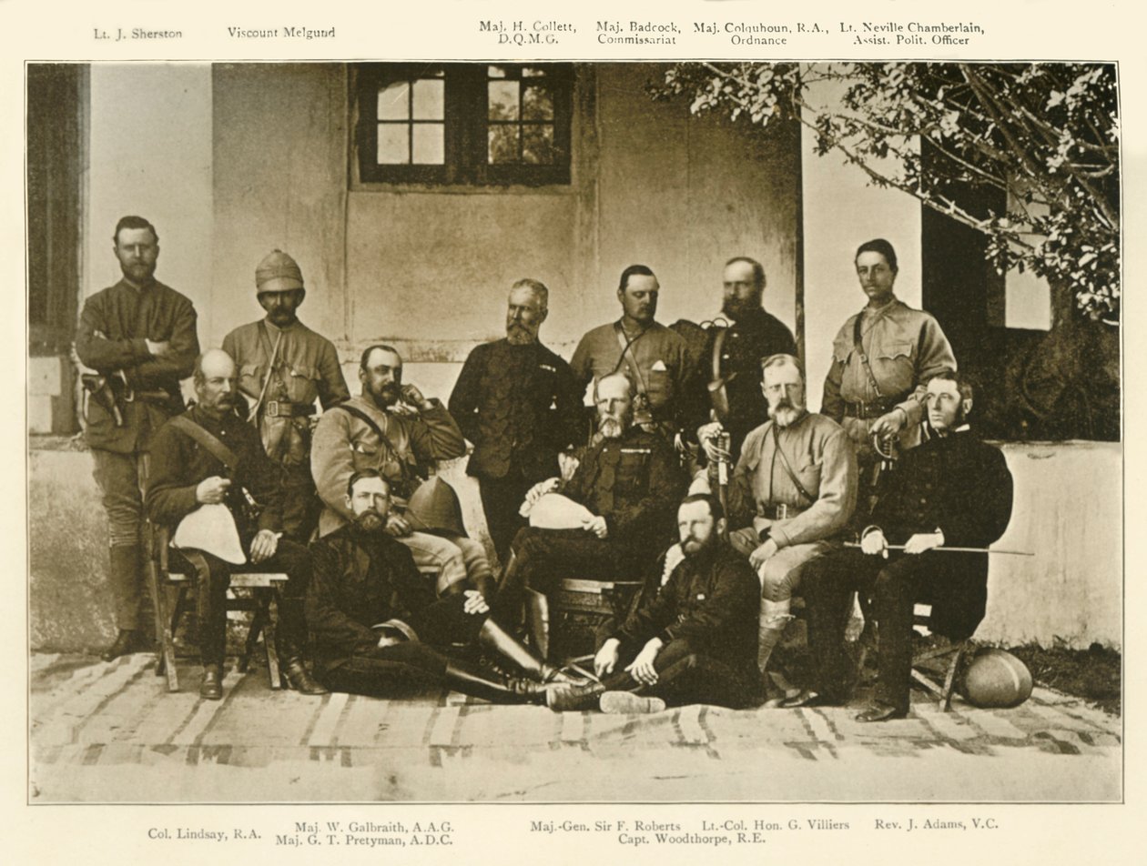 Robertss tábornok, Kandahári Expedíció, 1880, 1901. alkotó: Bourne and Shepherd
