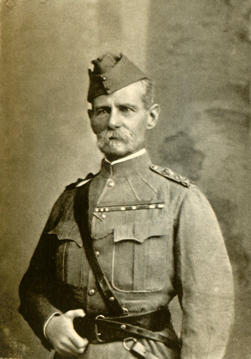 Sir F. S. Roberts tábornok, Bart. Öltözz a burmai expedíció alatt, 1890-es évek, 1901. alkotó: Bourne and Shepherd