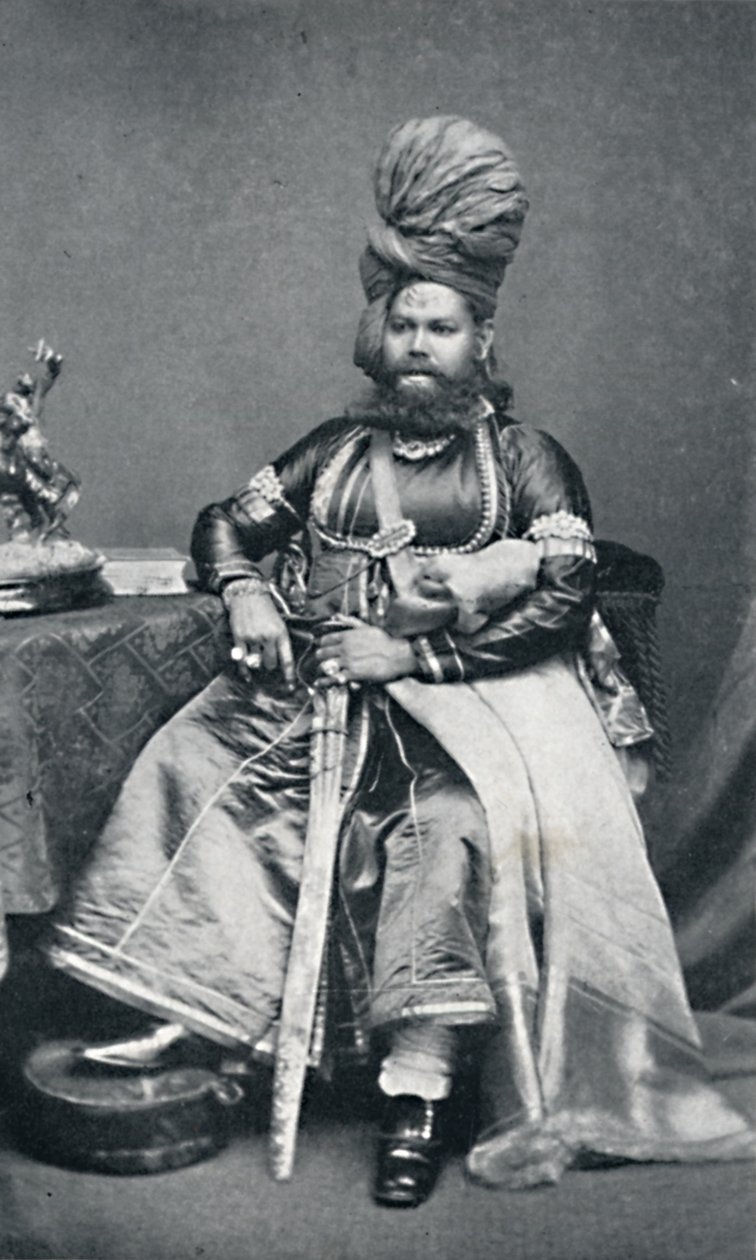 Panab maharadzsa, Bombay elnöksége, 1902 alkotó: Bourne and Shepherd