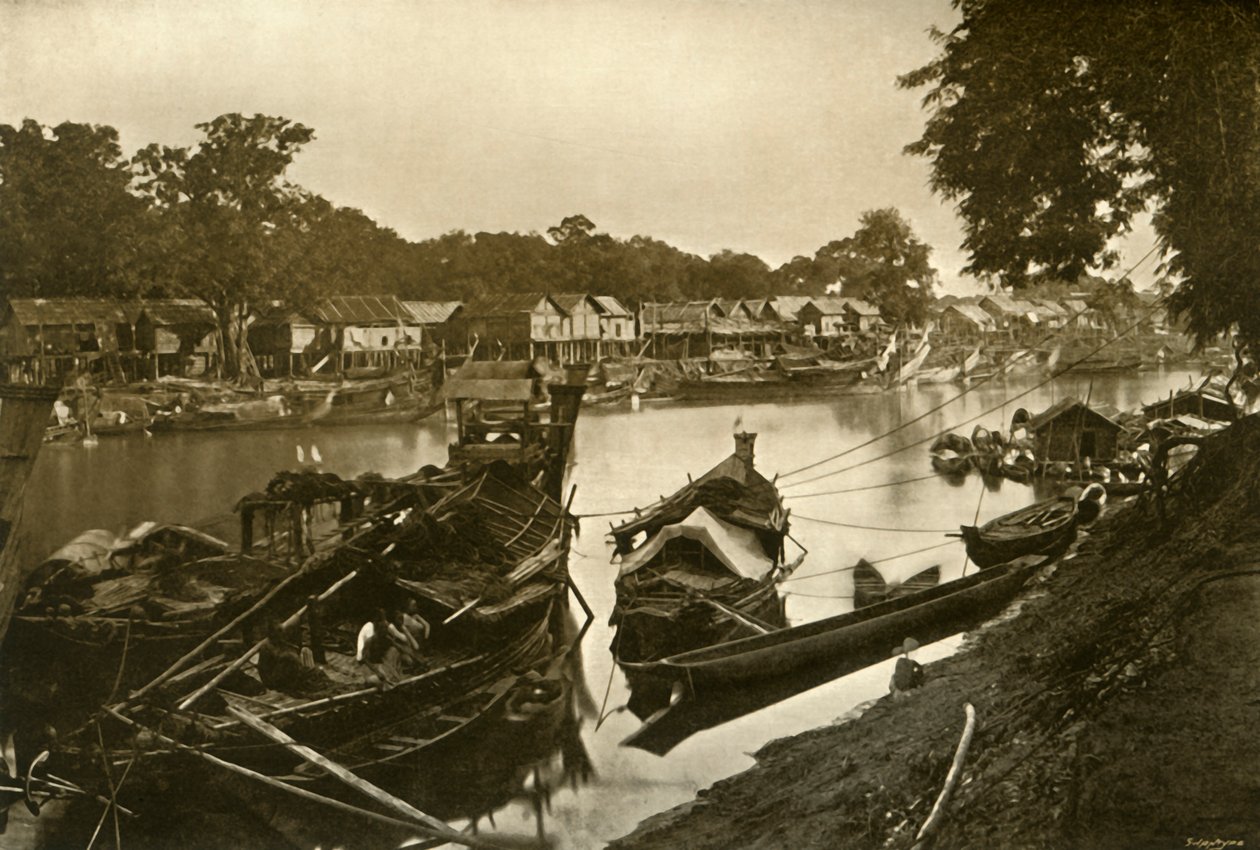 Mandalay, c1870, 1901. alkotó: Bourne and Shepherd