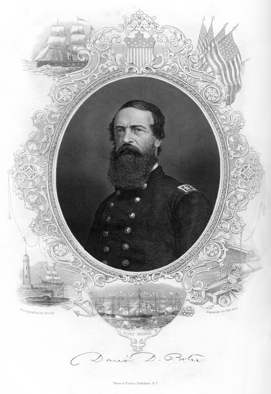 David Dixon Porter, az Egyesült Államok admirálisa, 1862-1867. alkotó: Brady