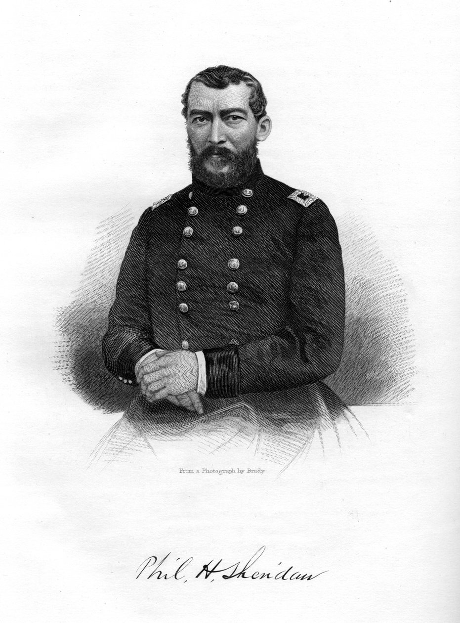 Philip Henry Sheridan, az Unió tábornoka, 1862-1867. alkotó: Brady