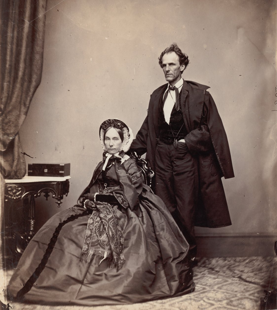 [Senator and Mrs. James Henry Lane], 1861-66. alkotó: Brady and Co