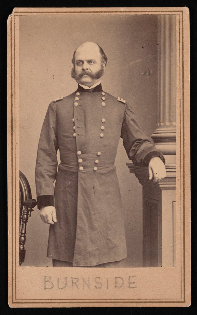 Ambrose Everett Burnside portréja 1824-1881, 1860 körül. alkotó: Brady