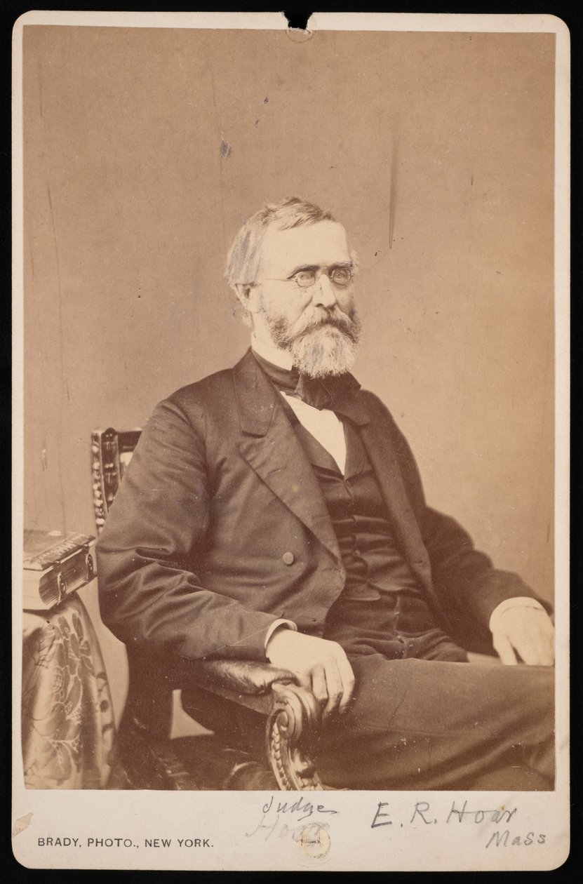 Ebenezer Rockwood Hoar portréja 1816-1895, 1895 előtt. alkotó: Brady