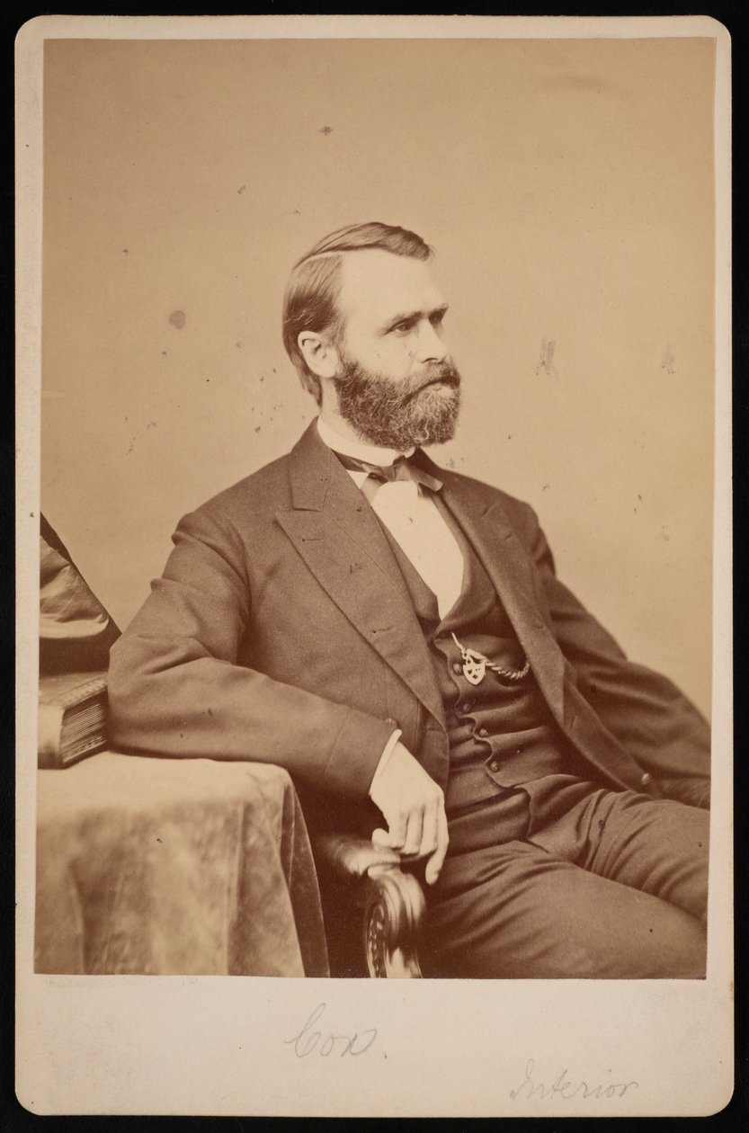 Jacob Dolson Cox portréja 1828-1900, 1900 előtt. alkotó: Brady