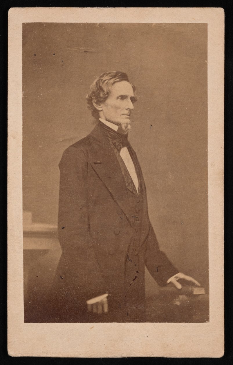 Jefferson Davis portréja 1808-1889, 1887. alkotó: Brady