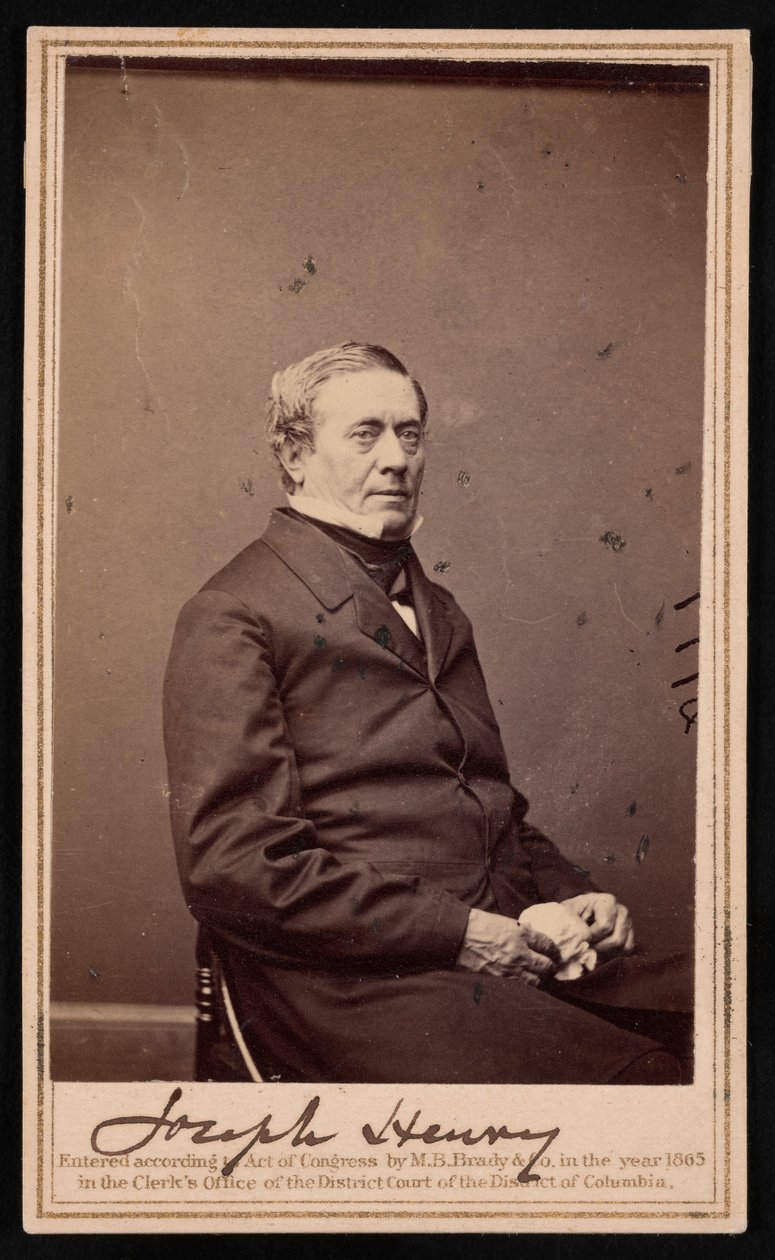 Joseph Henry portréja 1797-1878, 1865. alkotó: Brady