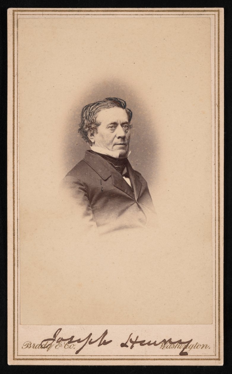 Joseph Henry portréja 1797-1878, 1858-1869 között. alkotó: Brady