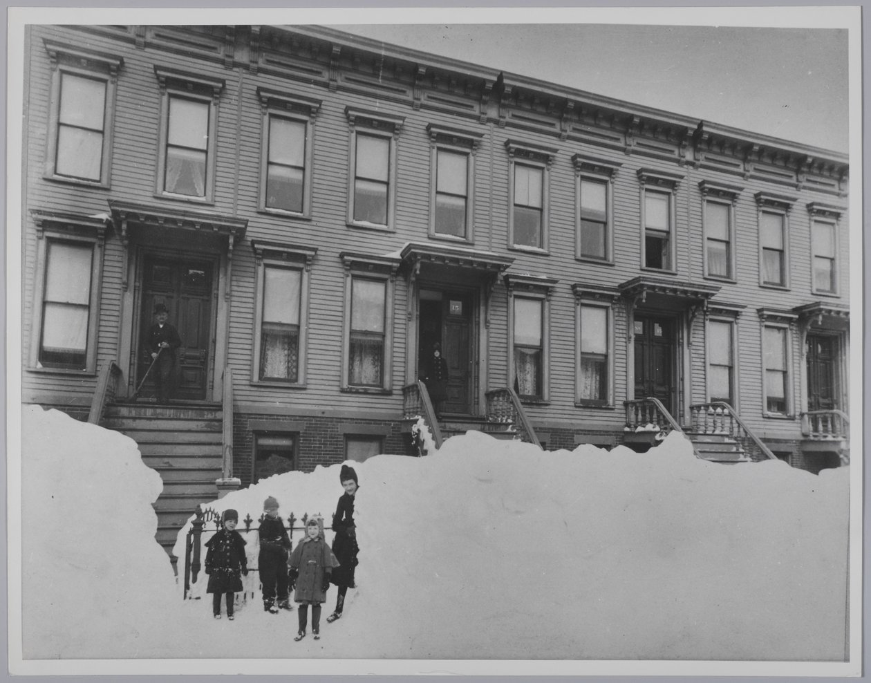1888. márciusi hóvihar, Brooklyn alkotó: Breading G. Way
