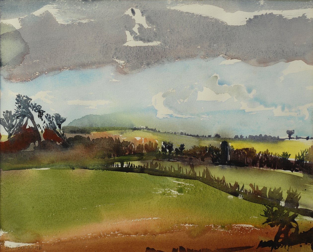 Szellős délután, 1981 alkotó: Brenda Brin Booker