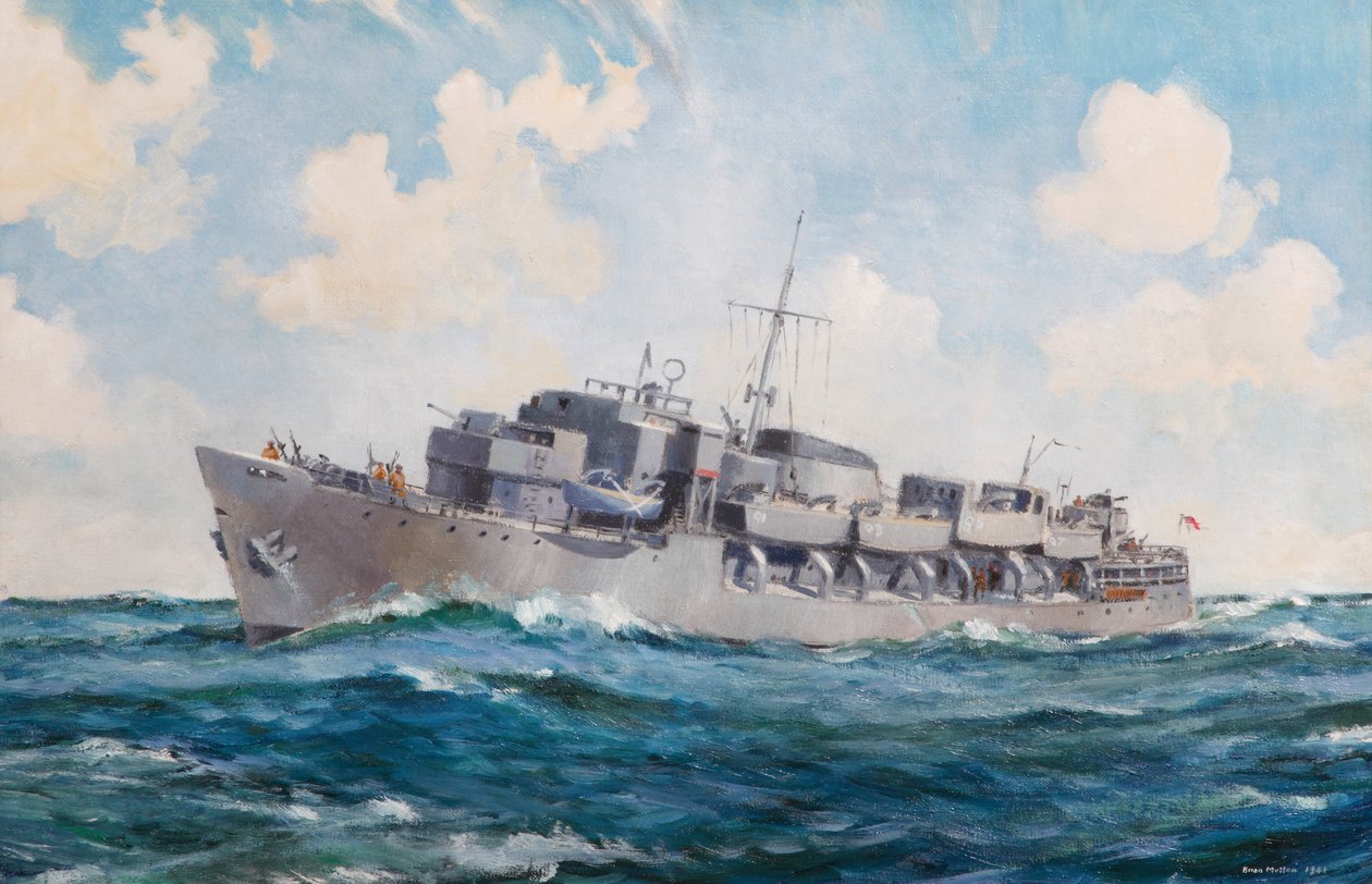 HMS Queen Emma, Commando rohamhajó alkotó: Brian Joseph Mullen