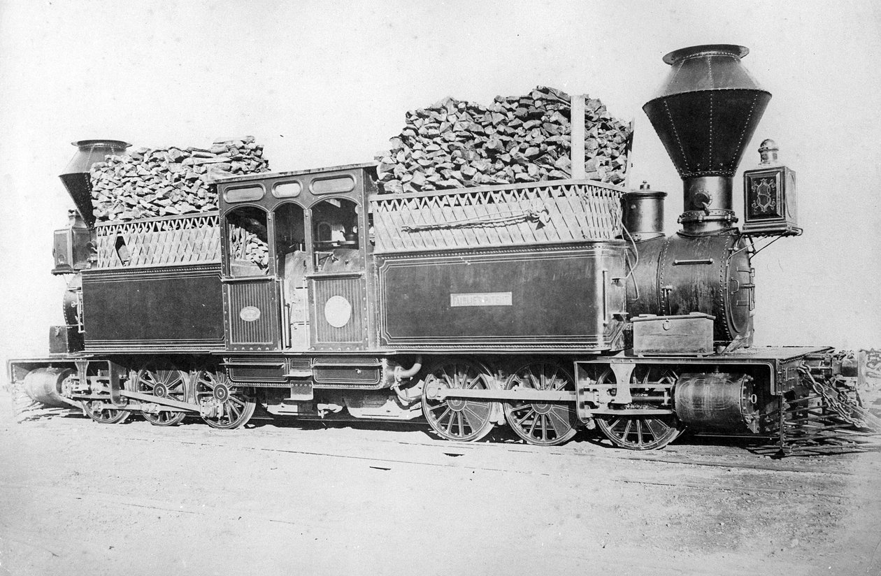 Dupla Fairlie motor, 1870-es évek alkotó: British Photographer