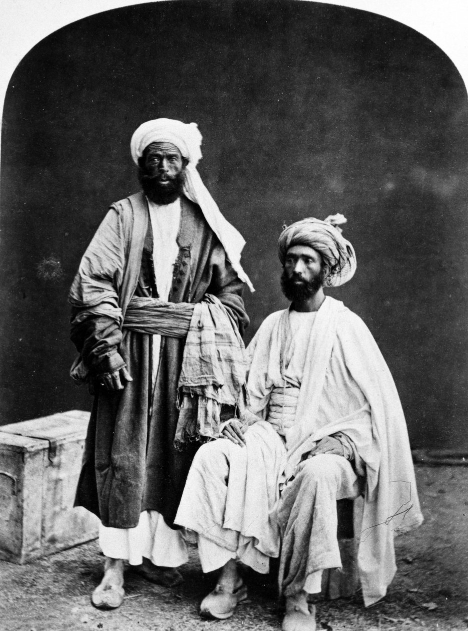 Afgán kereskedők, 1860-70-es évek alkotó: British Photographer