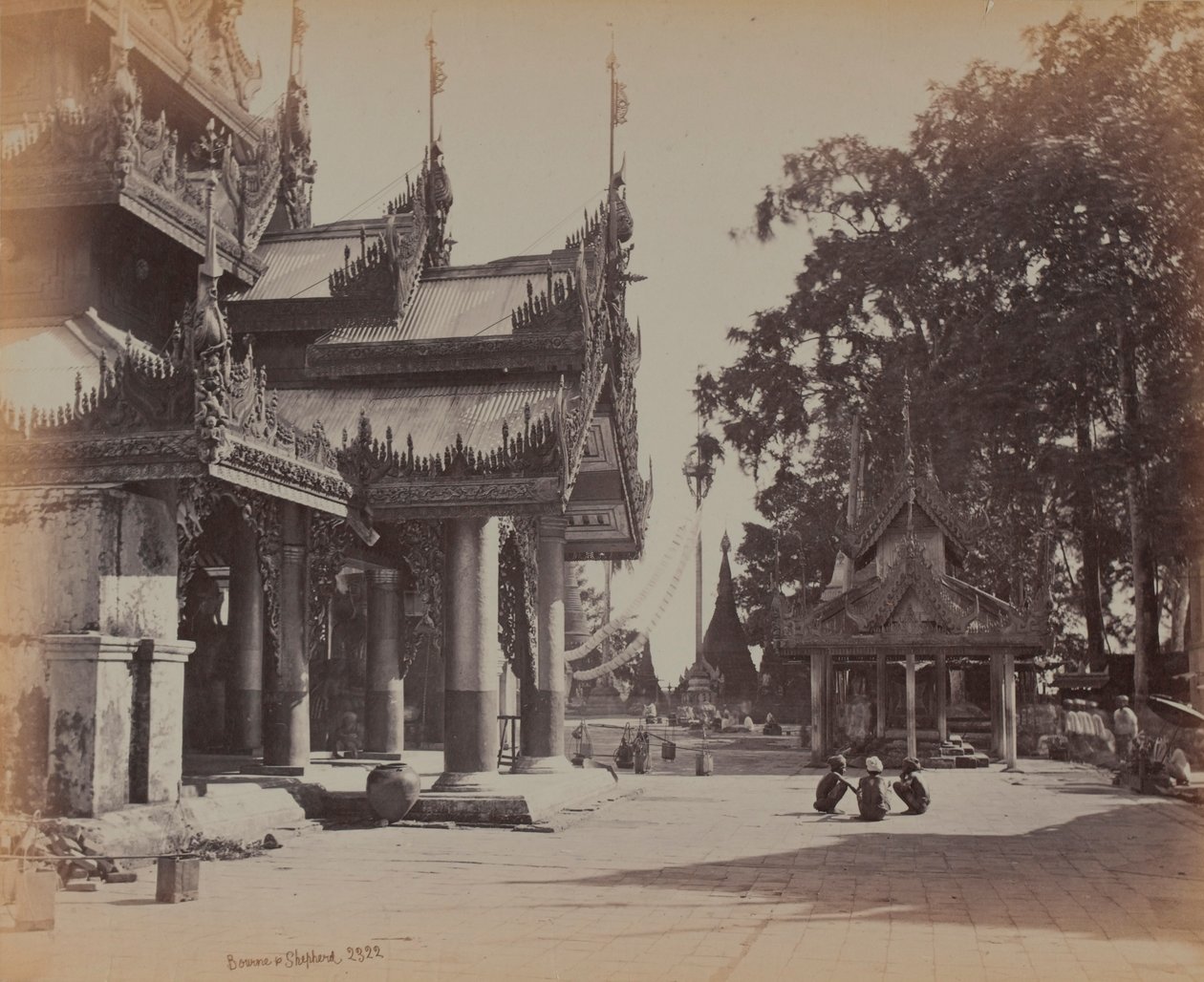 Bíróság a palotában, Mandalay alkotó: British Photographer