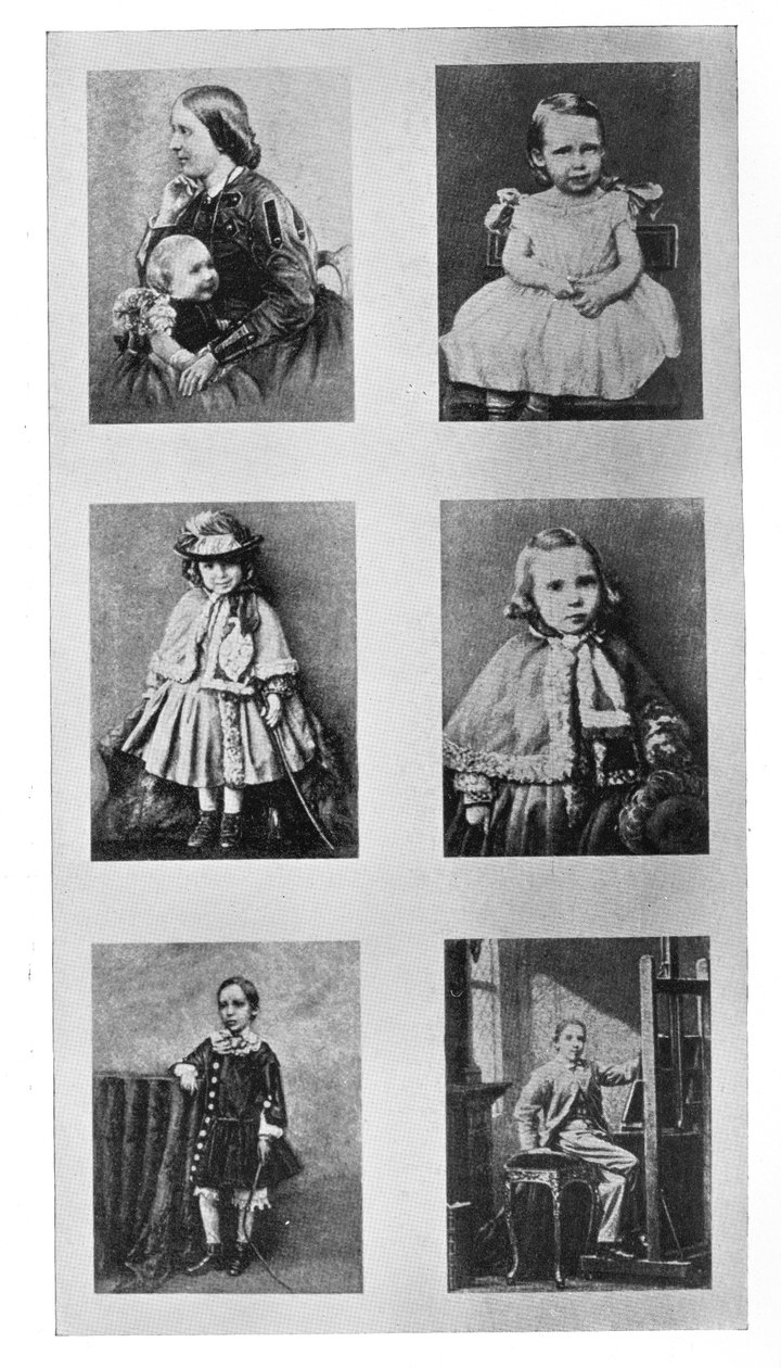Fényképsorozat Robert Louis Stevensonról fiatal fiúként és édesanyjával alkotó: British Photographer