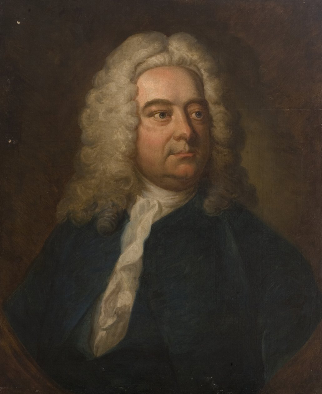 Egy kék ruhás férfi portréja (talán G. Greenway tiszteletes), 18. század eleje alkotó: British School