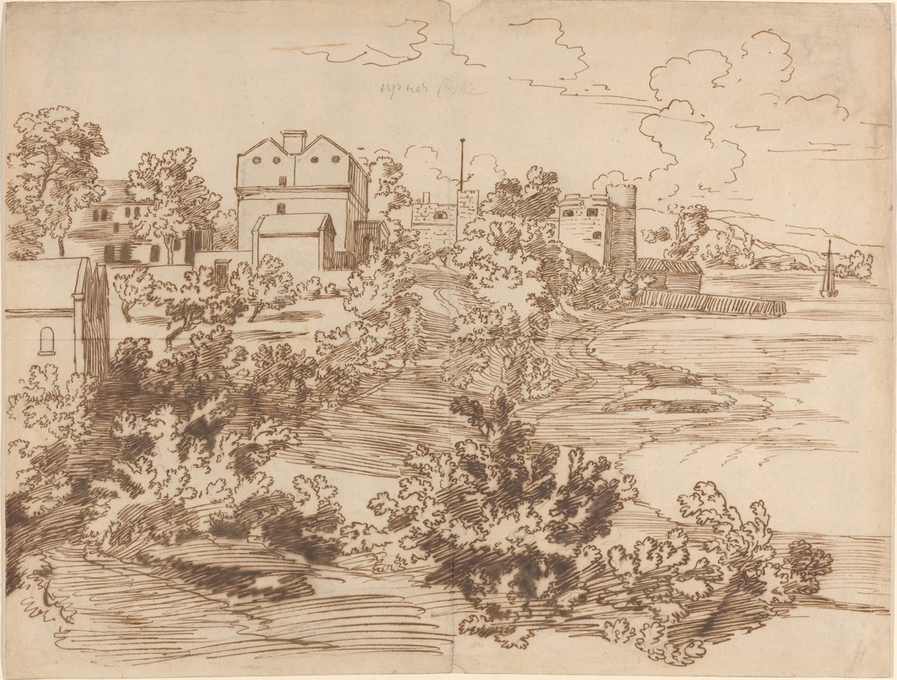 Upnori kastély alkotó: British 18th Century
