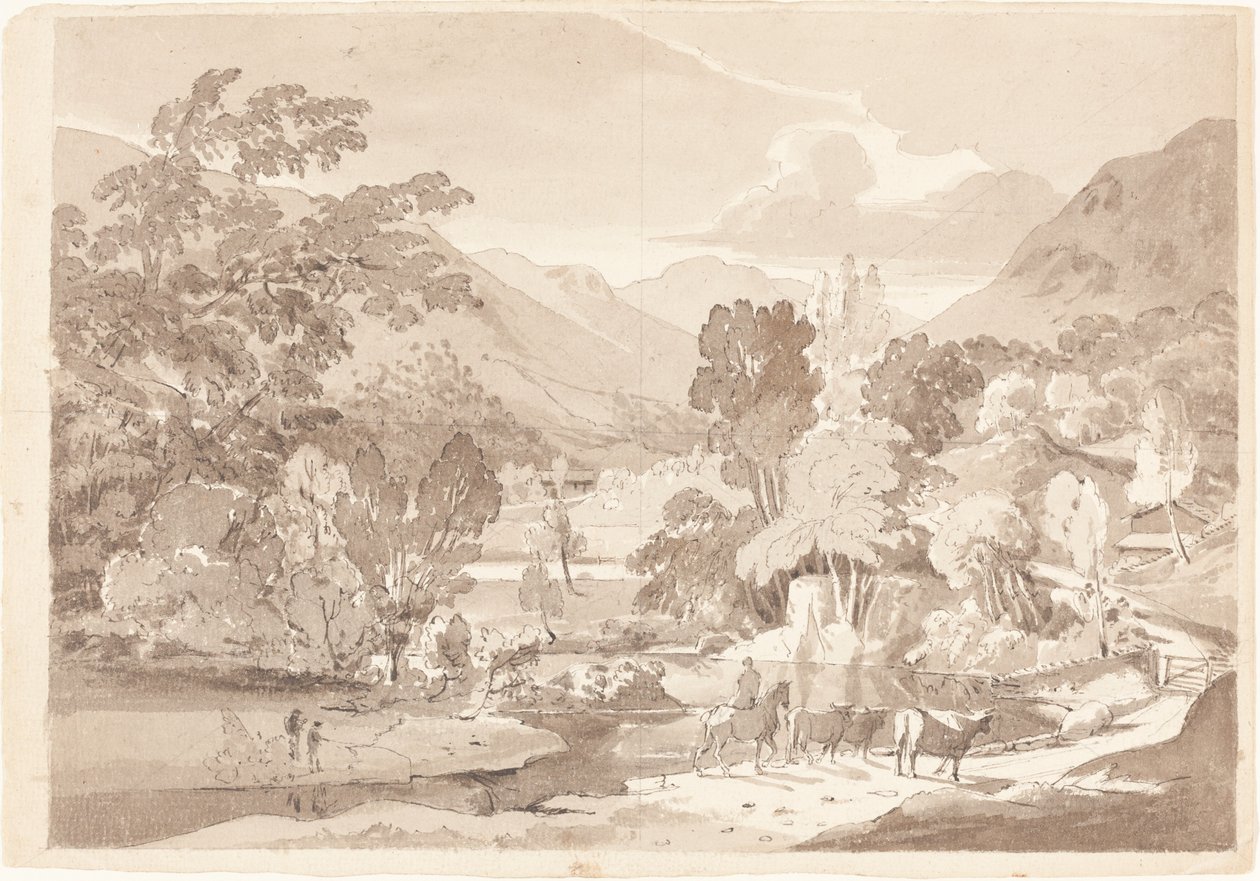 Hegyvidéki táj alkotó: British 19th Century